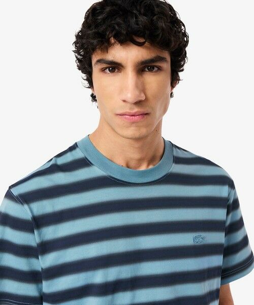 LACOSTE / ラコステ Tシャツ | グラデーションボーダーTシャツ | 詳細12