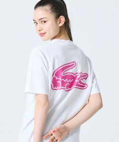 LACOSTE / ラコステ Tシャツ | 【オンライン限定】LACOSTE オーバーサイズ バック プリント Tシャツ