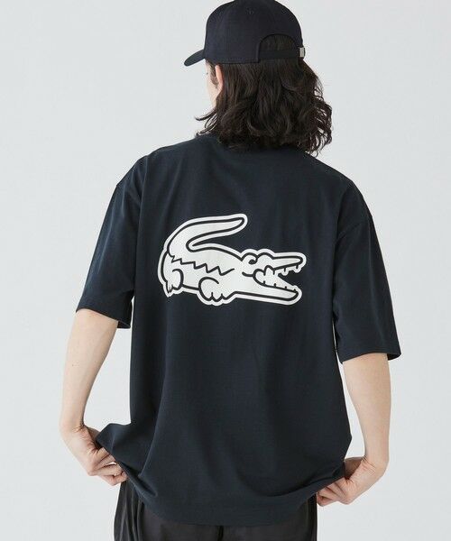 オンライン限定】LACOSTE オーバーサイズ バック プリント T