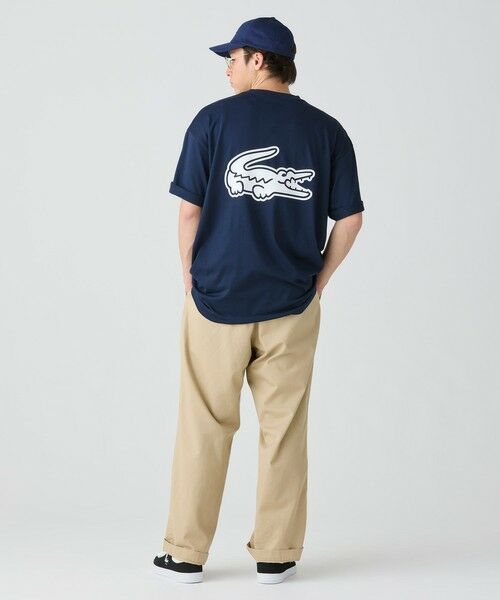 オンライン限定】LACOSTE オーバーサイズ バック プリント T