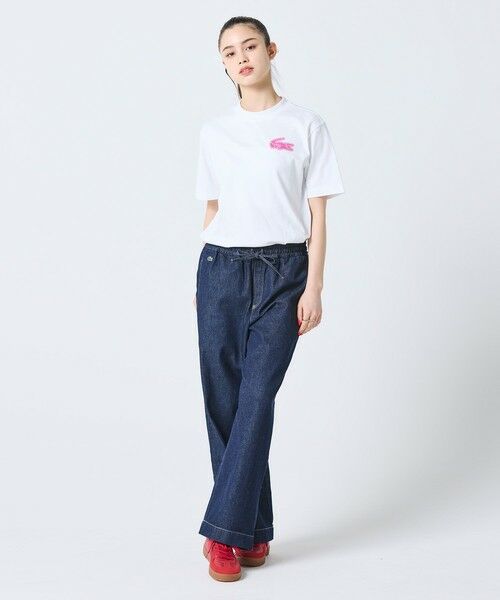 LACOSTE / ラコステ Tシャツ | 【オンライン限定】LACOSTE オーバーサイズ バック プリント Tシャツ | 詳細18