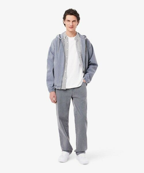 LACOSTE / ラコステ Tシャツ | テキスタイルパッチヘビーウェイトTシャツ | 詳細5