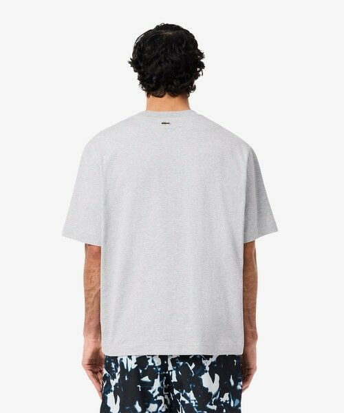 LACOSTE / ラコステ Tシャツ | テキスタイルパッチヘビーウェイトTシャツ | 詳細7