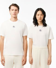 LACOSTE / ラコステ Tシャツ | スモールパリロゴクルーネックTシャツ