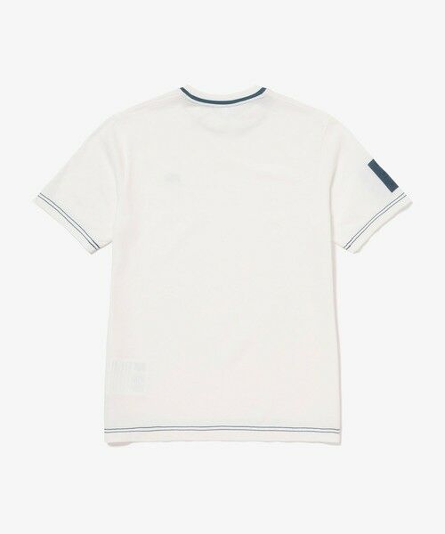 ラコステ★テニス★ネームレタードTシャツ★ジョコビッチ★新品 ジョコビッチ』コートライン鹿の子地Tシャツ TH8986 - ラコステ