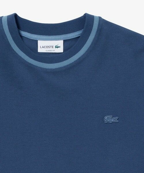 【LACOSTE】スリーブネームパッチ鹿の子地Tシャツ スリーブネームパッチ鹿の子地Tシャツ | LACOSTE/ラコステ