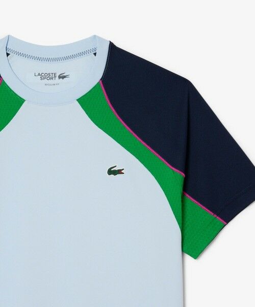 LACOSTE / ラコステ Tシャツ | 配色パネルテニスTシャツ | 詳細12