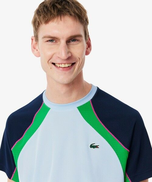 LACOSTE / ラコステ Tシャツ | 配色パネルテニスTシャツ | 詳細8