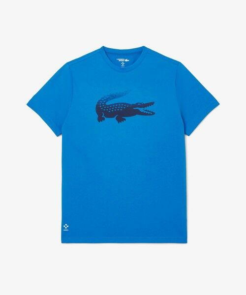 LACOSTE / ラコステ Tシャツ | 『メドベージェフ』ウルトラドライ かすれワニロゴプリントTシャツ | 詳細3