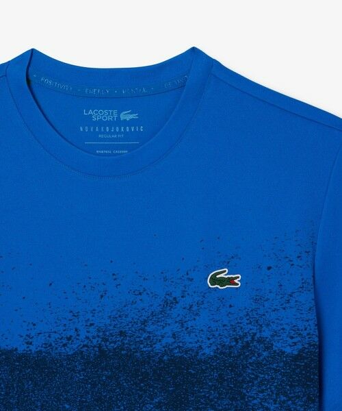 LACOSTE / ラコステ Tシャツ | UPF50 UVカット『ジョコビッチ』コートラインウルトラドライ鹿の子地Tシャツ | 詳細11