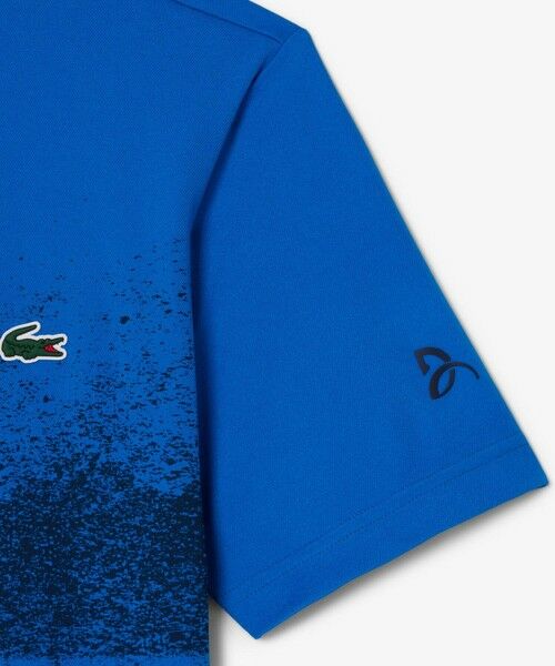 LACOSTE / ラコステ Tシャツ | UPF50 UVカット『ジョコビッチ』コートラインウルトラドライ鹿の子地Tシャツ | 詳細12