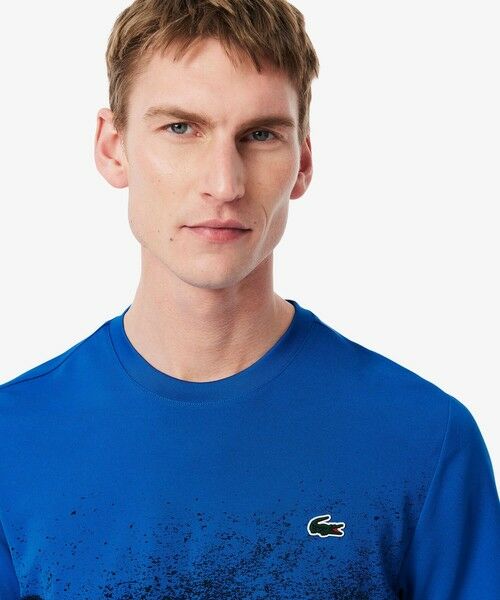 LACOSTE / ラコステ Tシャツ | UPF50 UVカット『ジョコビッチ』コートラインウルトラドライ鹿の子地Tシャツ | 詳細7