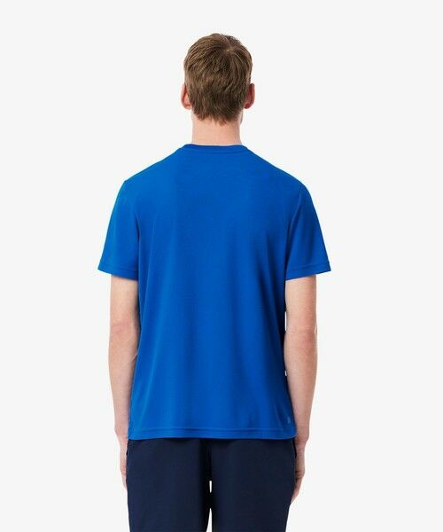 LACOSTE / ラコステ Tシャツ | UPF50 UVカット『ジョコビッチ』コートラインウルトラドライ鹿の子地Tシャツ | 詳細8