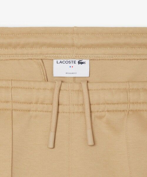 LACOSTE / ラコステ チノ・ワークパンツ | サイドテーピングダブルフェイススェットパンツ | 詳細5