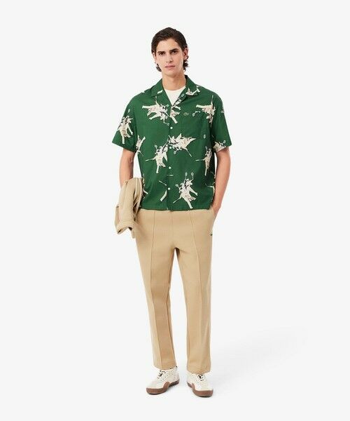 LACOSTE / ラコステ チノ・ワークパンツ | サイドテーピングダブルフェイススェットパンツ | 詳細7