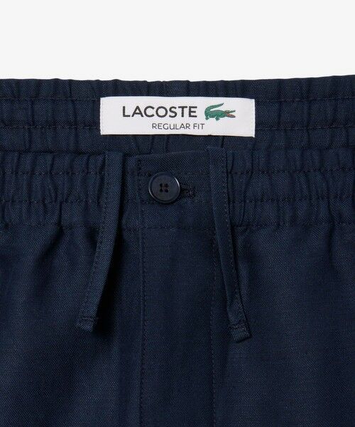 LACOSTE / ラコステ チノ・ワークパンツ | リネンレーヨンイージーチノパンツ | 詳細8