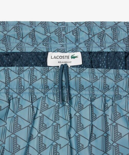 LACOSTE / ラコステ チノ・ワークパンツ | モノグラムジャカード撥水トラックパンツ | 詳細13