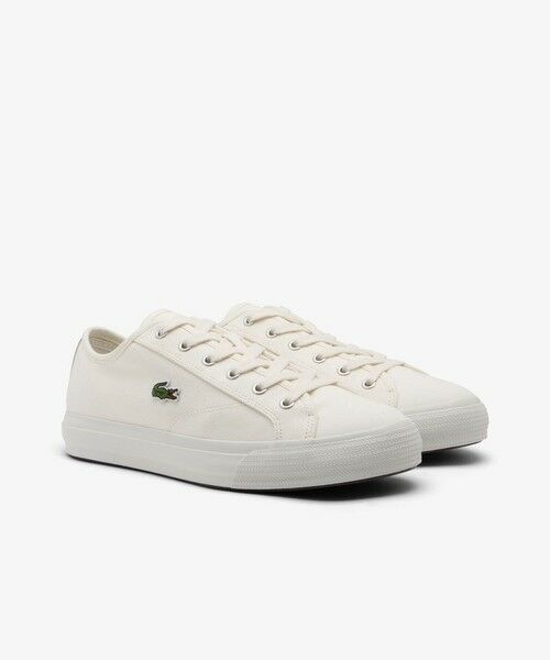 LACOSTE/ラコステ メンズ BACKCOURT 125 1 CMA ホワイト×ホワイト 25.0cm LACOSTE/ラコステ メンズ BACKCOURT 125 1 CMA ホワイト×ホワイト 25.0cm