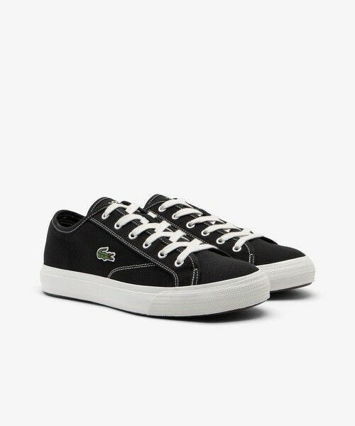 LACOSTE/ラコステ メンズ BACKCOURT 125 1 CMA ブラック×ホワイト 26.5cm LACOSTE/ラコステ メンズ BACKCOURT 125 1 CMA ブラック×ホワイト 26.5cm