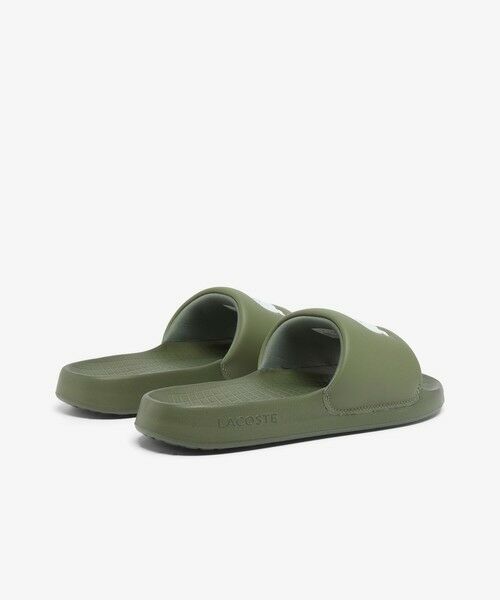 LACOSTE】ラコステ Serve Slides メタリック スライドサンダル