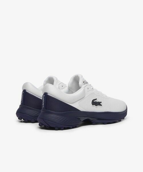 LACOSTE ゴルフシューズ ブラック メンズ GOLF POINT 124 1 SMA 47SMA0033 - ラコステ（LACOSTE