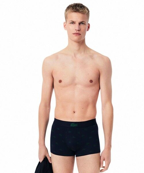 LACOSTE / ラコステ ボクサーパンツ・ブリーフ | ３パッククロコダイルプリントトランクショーツ | 詳細1