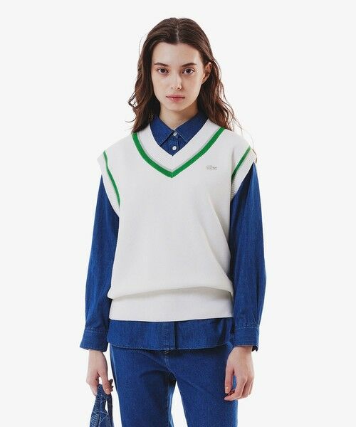 チルデンニットベスト （ベスト）｜LACOSTE / ラコステ