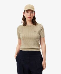 LACOSTE / ラコステ ニット・セーター | ケーブルニットTシャツ