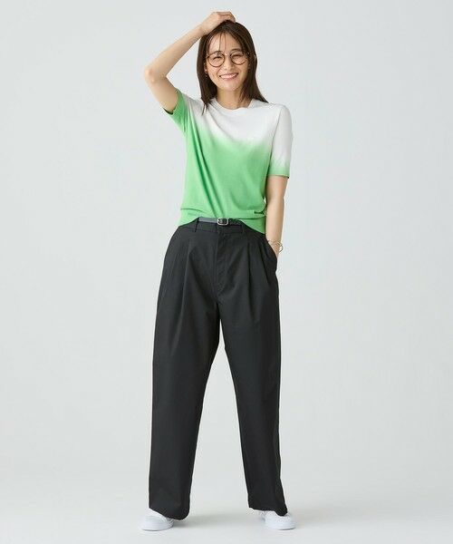 LACOSTE / ラコステ ニット・セーター | グラデーションニットTシャツ | 詳細13