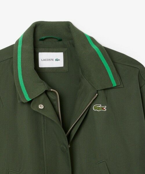 Lacoste チェック柄 ジップアップ ブルゾン Lacoste チェック柄 ジップアップ ブルゾン - メルカリ