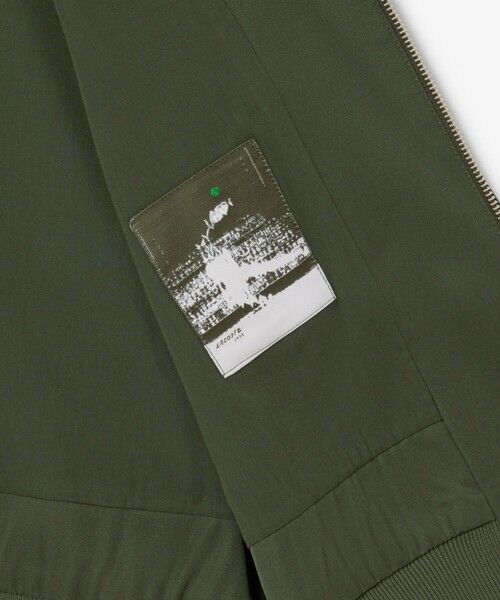LACOSTE / ラコステ ブルゾン | 配色ライン レイヤードジャケット ジップアップブルゾン | 詳細12