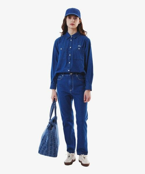LACOSTE / ラコステ シャツ・ブラウス | ダブルポケットデニムシャツ | 詳細9