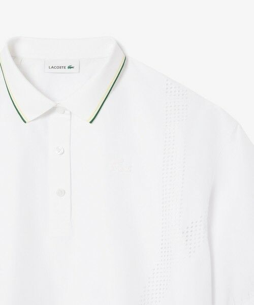 LACOSTE / ラコステ シャツ・ブラウス | レーザーカットホールテクニカルポロシャツ | 詳細4