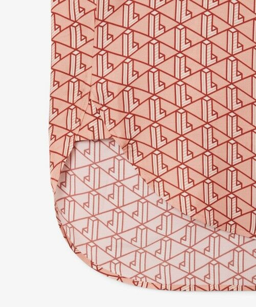 LACOSTE / ラコステ シャツ・ブラウス | ウィメンズオープンカラーモノグラムシャツ | 詳細12