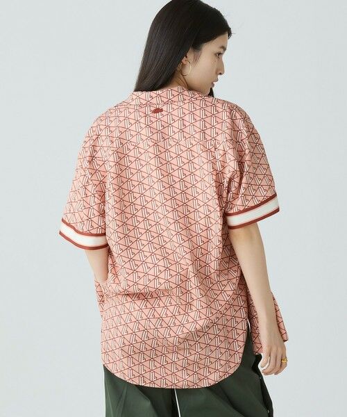 LACOSTE / ラコステ シャツ・ブラウス | ウィメンズオープンカラーモノグラムシャツ | 詳細3