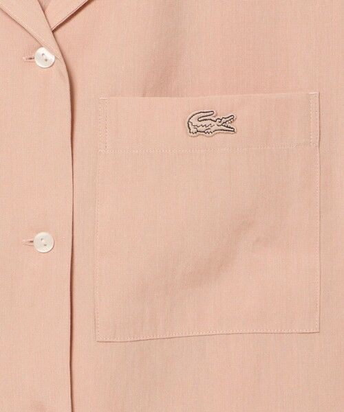 LACOSTE / ラコステ シャツ・ブラウス | リネン×レーヨンオープンカラーシャツ | 詳細17