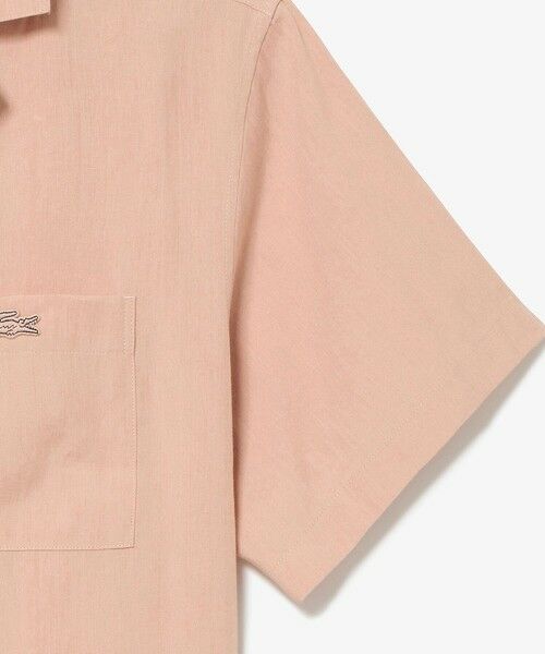 LACOSTE / ラコステ シャツ・ブラウス | リネン×レーヨンオープンカラーシャツ | 詳細18