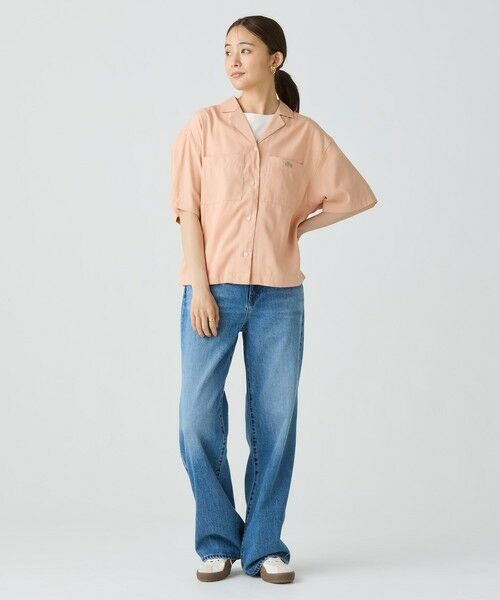 LACOSTE / ラコステ シャツ・ブラウス | リネン×レーヨンオープンカラーシャツ | 詳細12