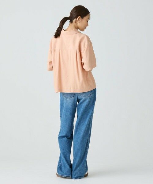 LACOSTE / ラコステ シャツ・ブラウス | リネン×レーヨンオープンカラーシャツ | 詳細13