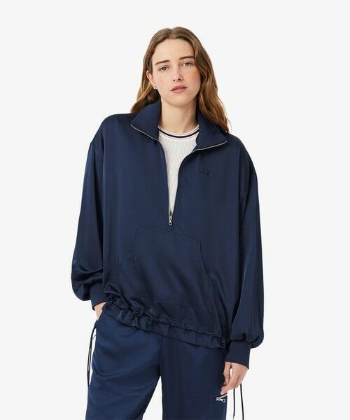 LACOSTE/ラコステ スタンドカラーアノラック ネイビー 38(L) LACOSTE/ラコステ スタンドカラーアノラック ネイビー 38(L)