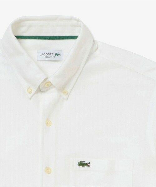 LACOSTE / ラコステ シャツ・ブラウス | ジャカードストライプボタンダウンジャージシャツ | 詳細4