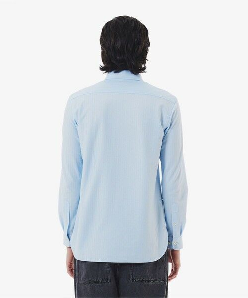 LACOSTE / ラコステ シャツ・ブラウス | ジャカードストライプボタンダウンジャージシャツ | 詳細12