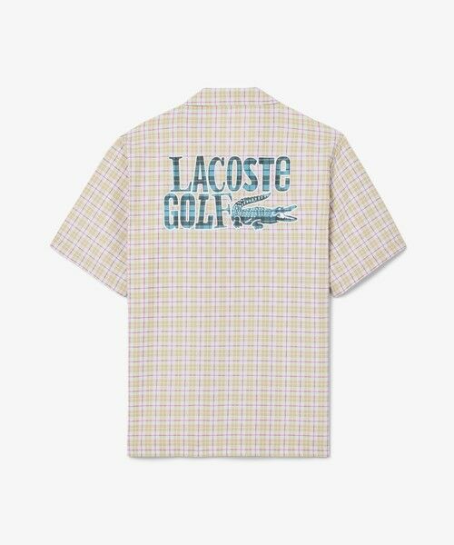 LACOSTE / ラコステ シャツ・ブラウス | ラコステゴルフチェックオープンカラーシャツ | 詳細5