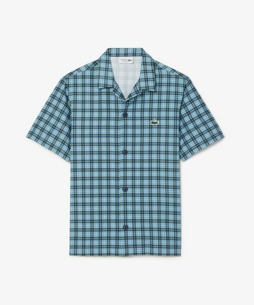 LACOSTE / ラコステ シャツ・ブラウス | ラコステゴルフチェックオープンカラーシャツ | 詳細10