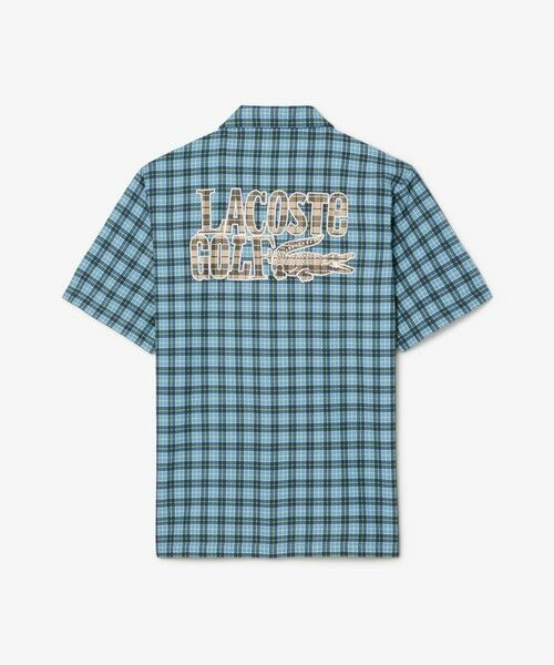 LACOSTE / ラコステ シャツ・ブラウス | ラコステゴルフチェックオープンカラーシャツ | 詳細11