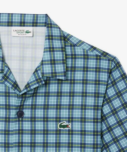 LACOSTE / ラコステ シャツ・ブラウス | ラコステゴルフチェックオープンカラーシャツ | 詳細12