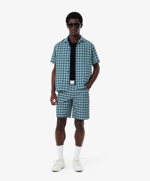 LACOSTE / ラコステ シャツ・ブラウス | ラコステゴルフチェックオープンカラーシャツ | 詳細13