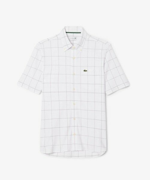 LACOSTE / ラコステ シャツ・ブラウス | ウィンドウペーンチェックジャージシャツ | 詳細3