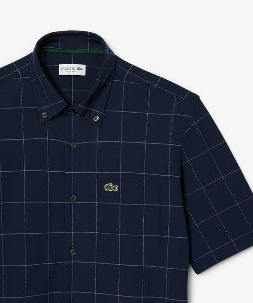 LACOSTE / ラコステ シャツ・ブラウス | ウィンドウペーンチェックジャージシャツ | 詳細10
