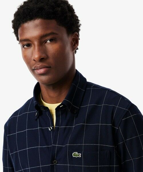 LACOSTE / ラコステ シャツ・ブラウス | ウィンドウペーンチェックジャージシャツ | 詳細7